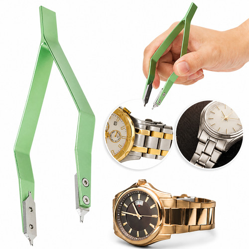 Shaped watch spring bar - watch,