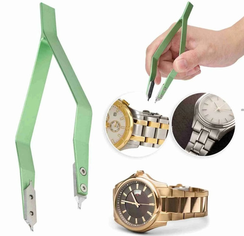Spring bar tweezer watch - tweezer,