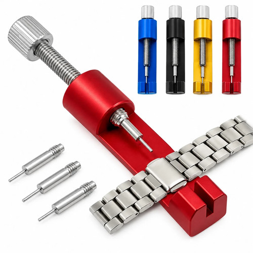 Metal watch strap link - metal, pin
