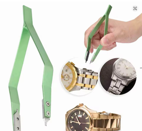 Spring bar tweezer watch - bar,