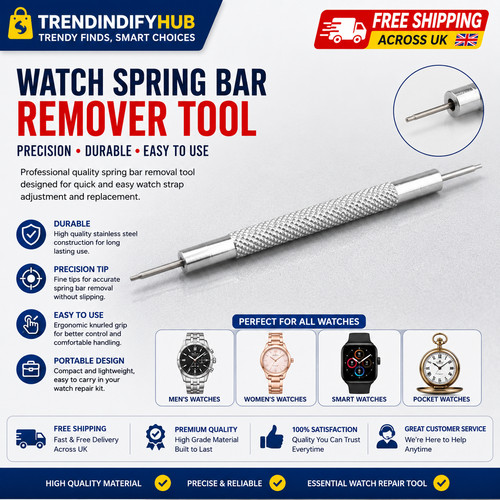 Watch strap spring - spring, bar